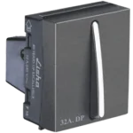 2M 32A DP Switch With Indicator Graphit Grey Slimz Lisha 7410 Image