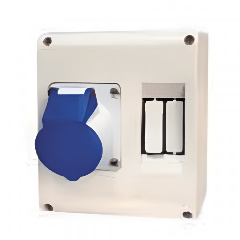 913 32 Amp 5 Pin Plug And Socket Combined In Polycarbonate Neptune Bals 913 Image
