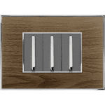 Platina Cover Plates Almond Wood Lisha almond wood platina