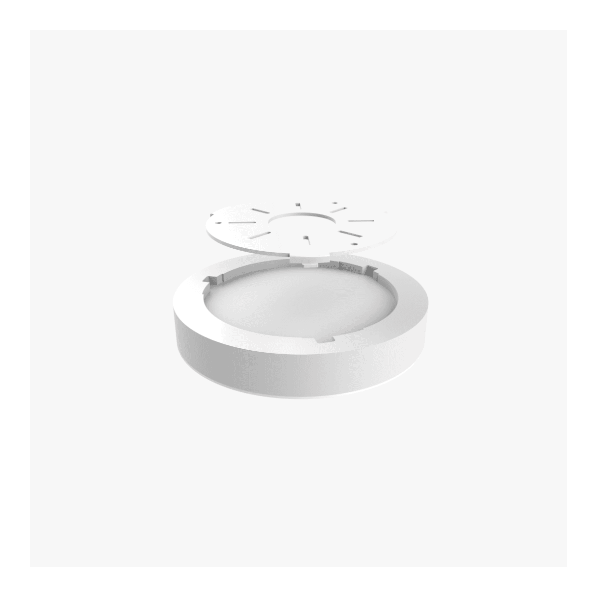 LED GLO RIMLESS SURFACE PANEL Round Square Opulus, Shape Square, colour Warm White, wattage 22W c8rpbbp7rcz9v9ifntgrclyxee