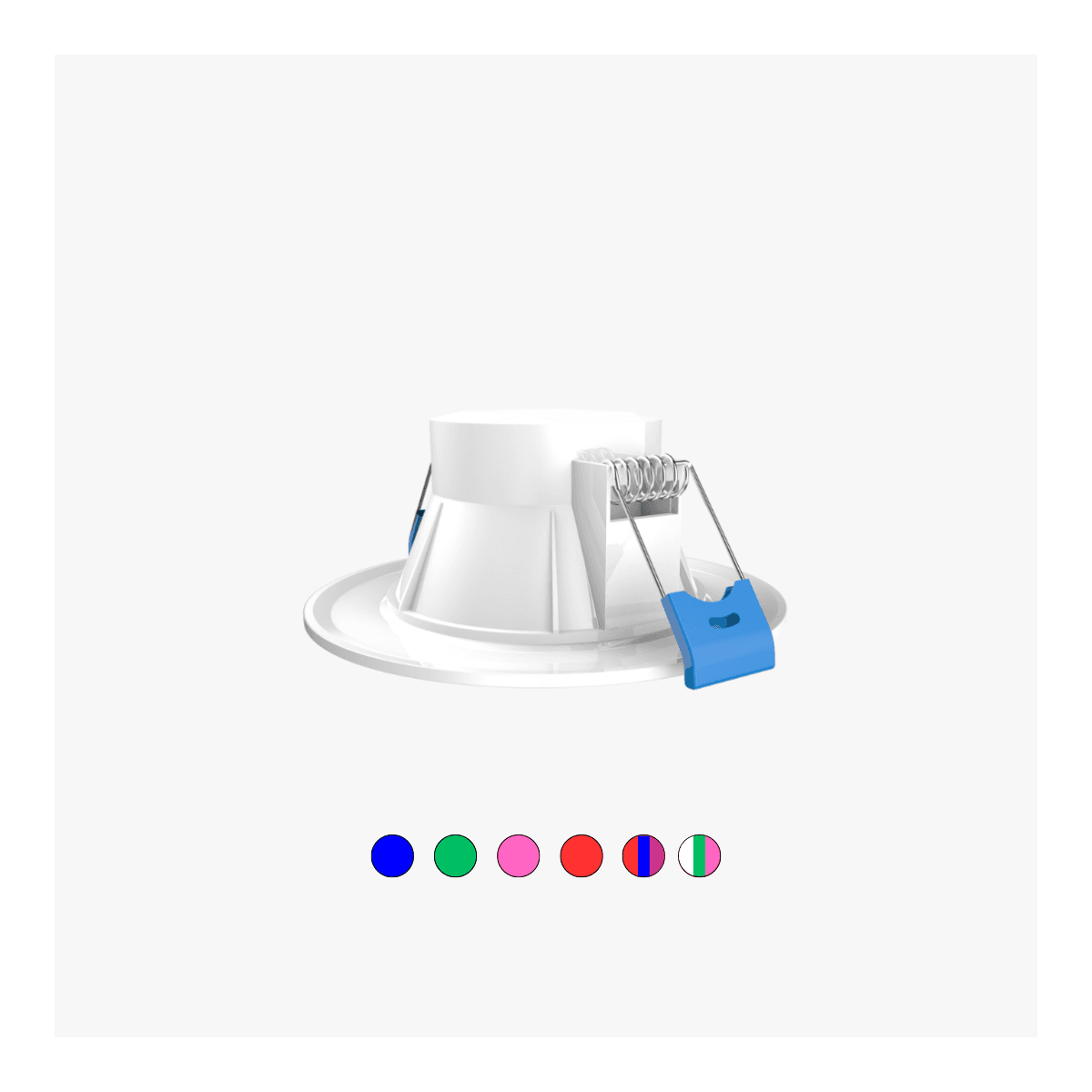 LED DOWN LIGHT ROUND CONCEALED CENTAUR Opulus, wattage 8W, colour Red ok2usxfjikppuvqpxqgkqnnls