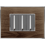 Platina Cover Plates Teak Wood Lisha teak wood platina