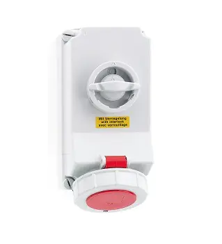 fo160177-1 63 Amp 5 Pin Surface Mounting Neptune Bals Water Tight IP-67 16602 fo