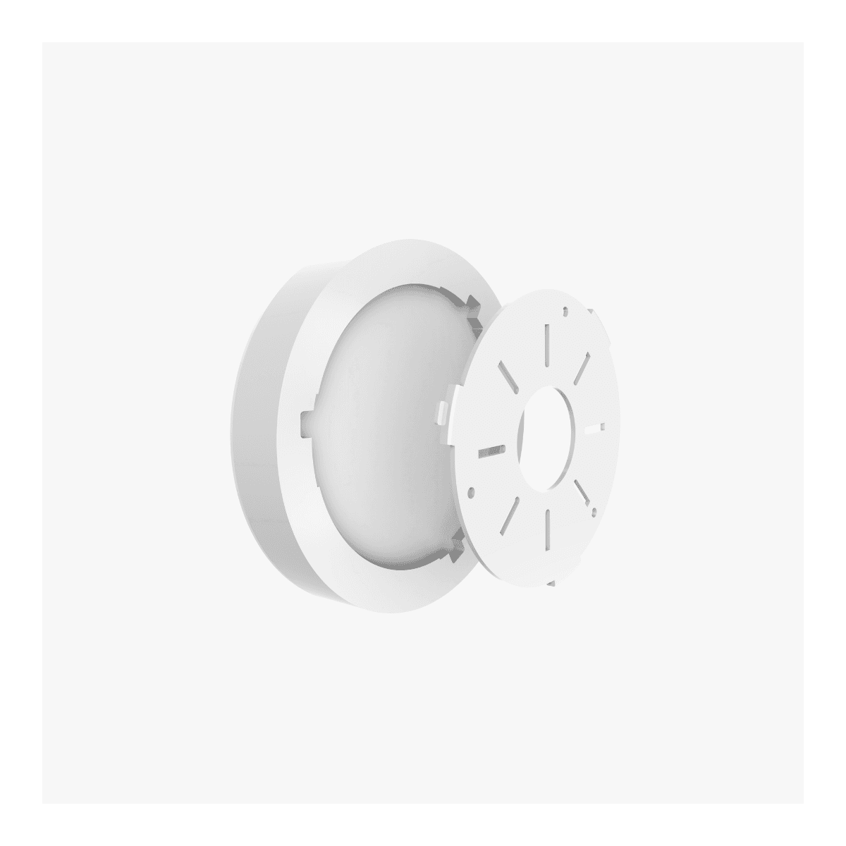 LED GLO RIMLESS SURFACE PANEL Round Square Opulus, Shape Square, colour Warm White, wattage 22W gbyxjn3gnnk1gmtxscroqvqjlca