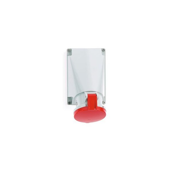 63 Amp 5 Pin Surface Mounting Socket Neptune Bals Splash Proof IP-44 1124 ip 44 surface mounting