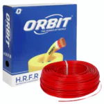 4Sqmm Red, Orbit Multistrand HRFR 90mts orbit fr red 90 m fr pvc insulated wire photoroom