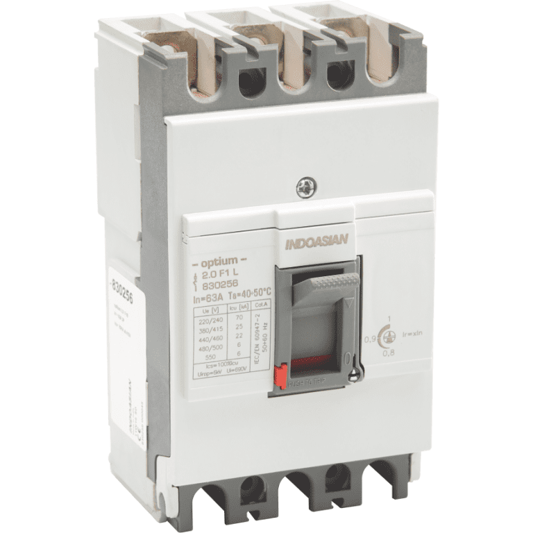 80A 4P 25KA TM Optium 2.0 Adj F1 MCCB Indoasian Image