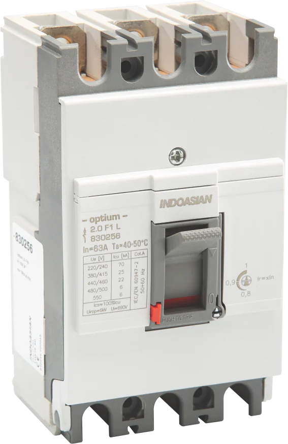 80A 4P 25KA TM Optium 2.0 Adj F1 MCCB Indoasian Image