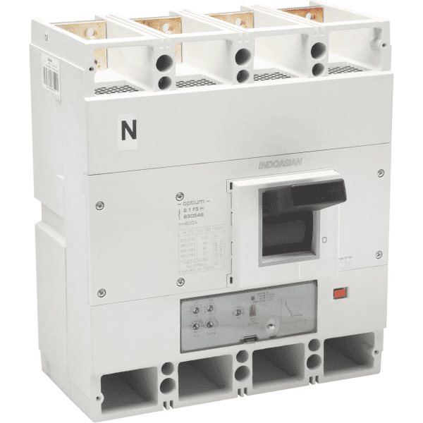 800A 4P 50KA Ele Optium 2.1 S2 F5 MCCB Indoasian Image