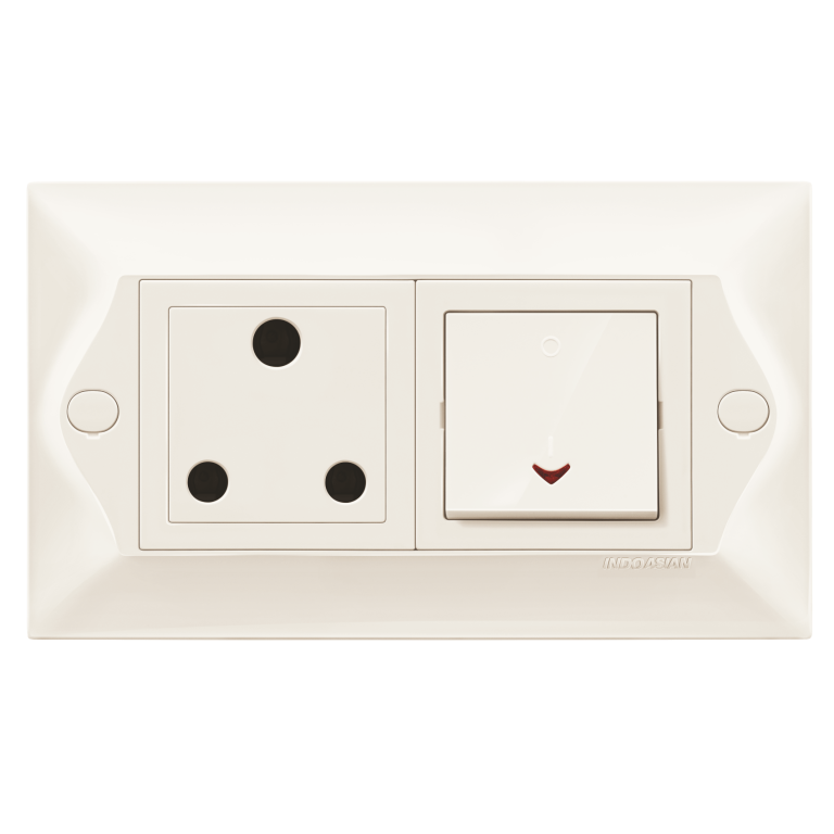 6A Bell Push With Indicator 1M Indoasian Image