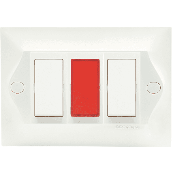 Flat indicator red Indoasian Image