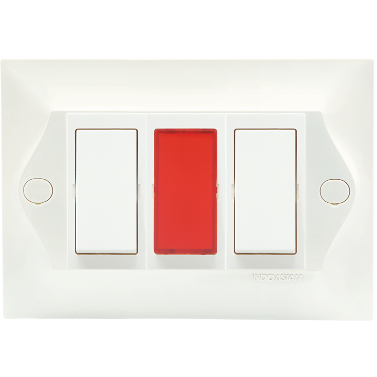 Flat indicator red Indoasian Image