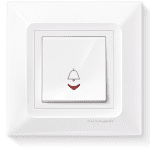 6A Bell push with indicator Indoasian Image