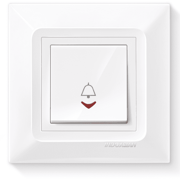 6A Bell push with indicator Indoasian Image
