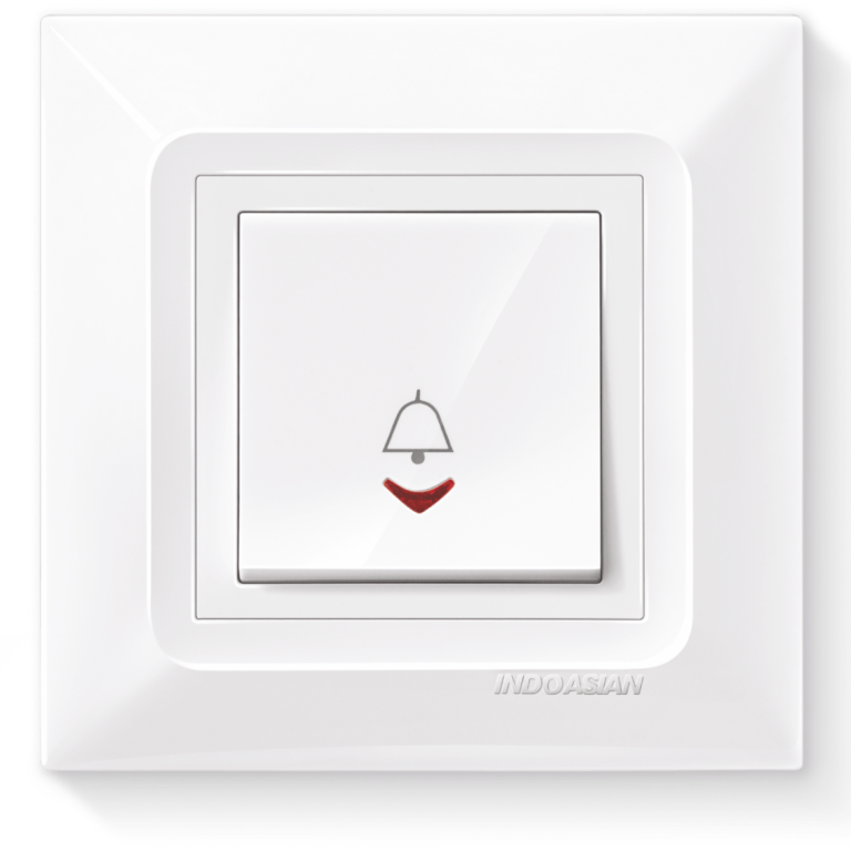 6A Bell push with indicator Indoasian Image