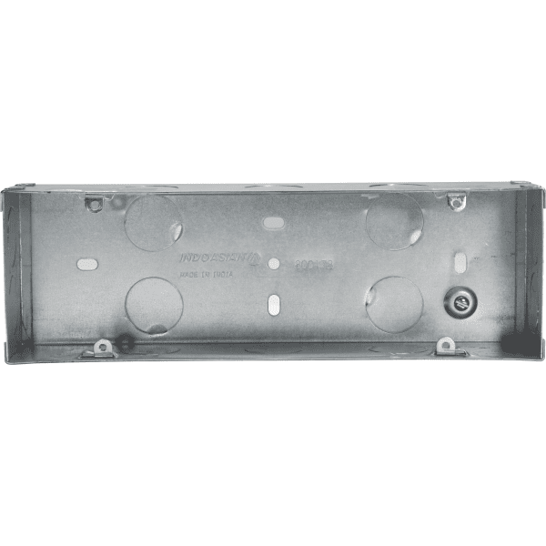 Metal Flush box 8 Module H Indoasian Image