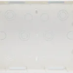 Plastic Surface Box- 8 Module V Indoasian Image