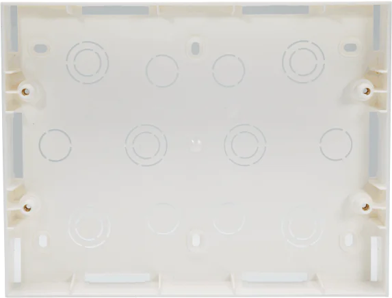 Plastic Surface Box- 8 Module V Indoasian Image