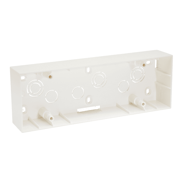 Plastic Surface Box- 8 Module H Indoasian Image