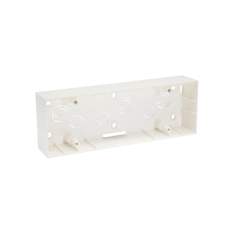 Plastic Surface Box- 8 Module H Indoasian Image