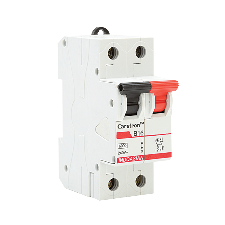 50A SPN B Caretron AC MCB Indoasian Image