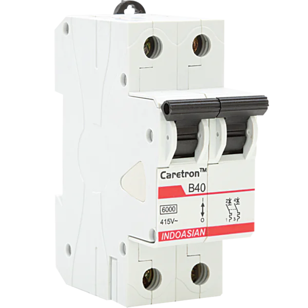 6A DP B Caretron AC MCB Indoasian Image
