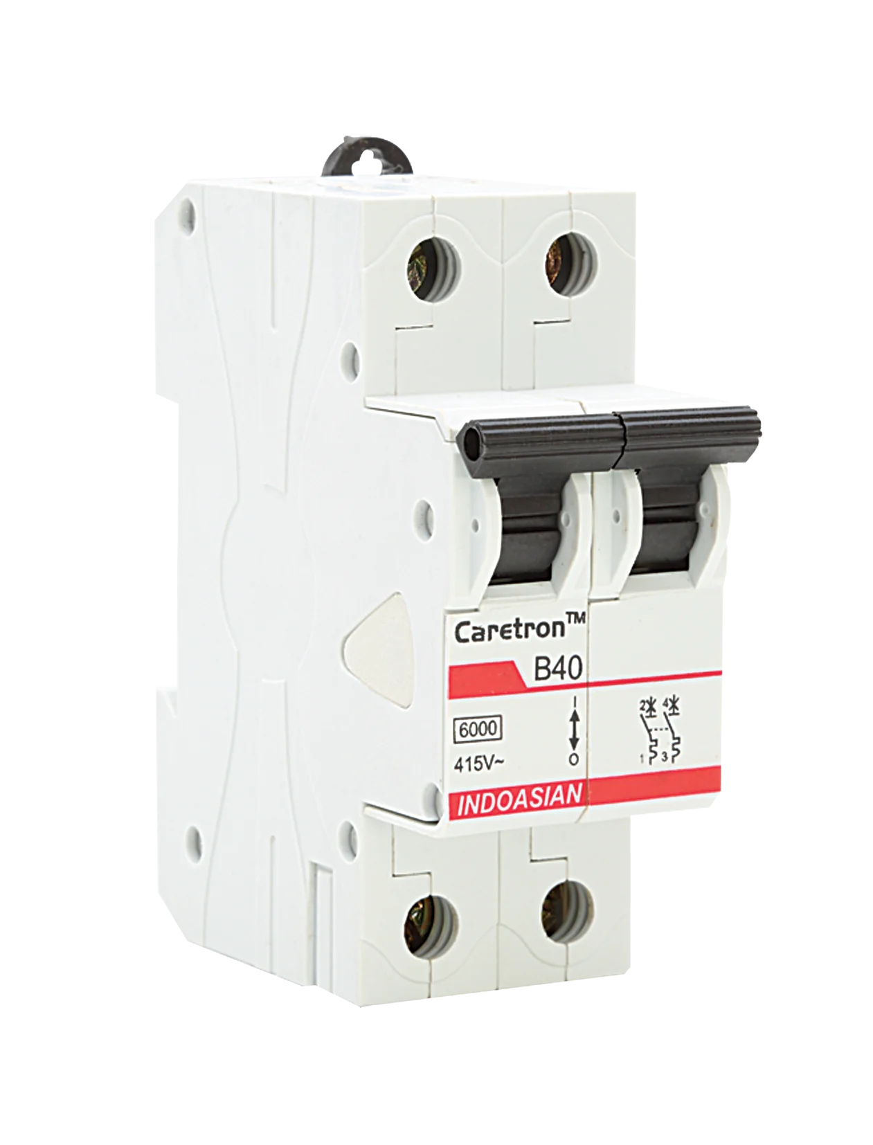 6A DP B Caretron AC MCB Indoasian Image