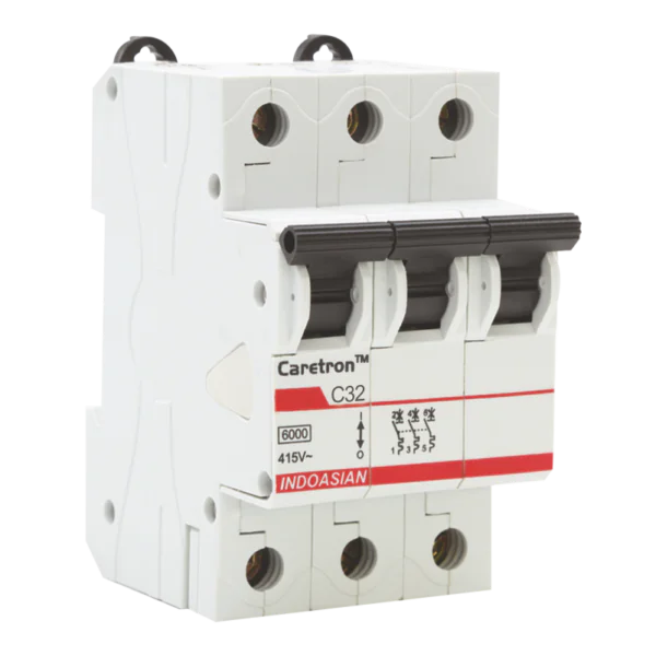 63A TP C Caretron AC MCB Indoasian Image