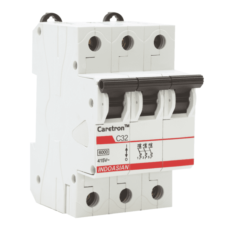63A TP C Caretron AC MCB Indoasian Image