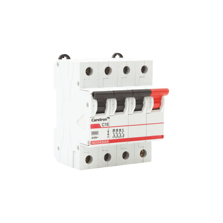 63A TPN C Caretron AC MCB Indoasian Image