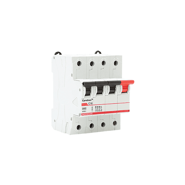 50A TPN C Caretron AC MCB Indoasian Image