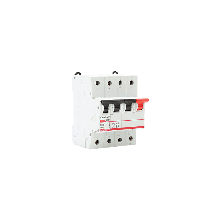 50A TPN C Caretron AC MCB Indoasian Image