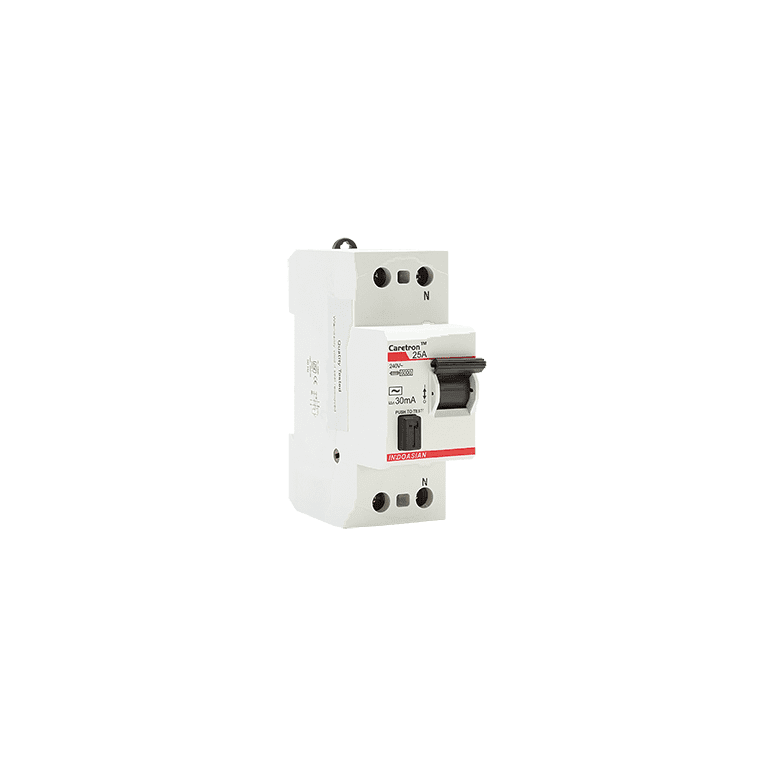 40A 30MA DP Caretron RCCB Indoasian Image