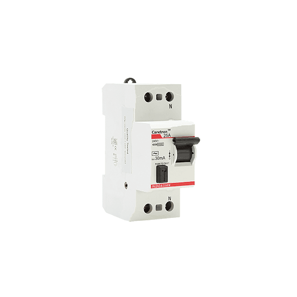 25A 100MA DP Caretron RCCB Indoasian Image