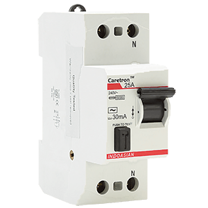 810158.png 63A 300MA DP Caretron RCCB Indoasian Image