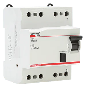 63A 100MA FP Caretron RCCB Indoasian Image