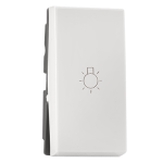 1 way 6A Switch with light marking Indoasian Image