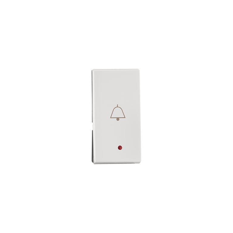 Bell push with bell symbol with indicator 1M Indoasian Image