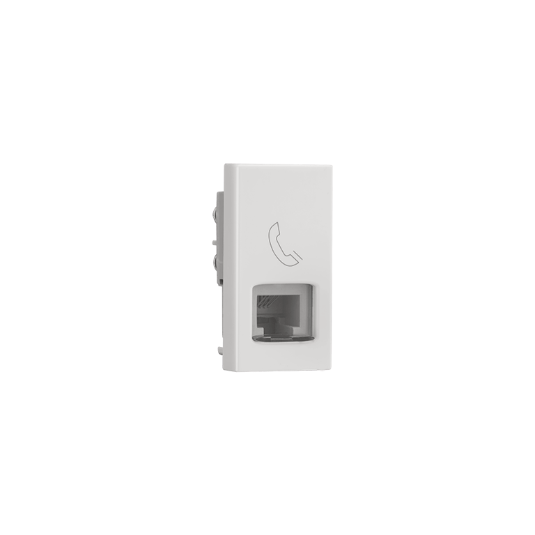 Tel socket with shutter Indoasian Image