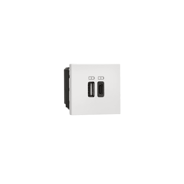 USB CHARGER 3000mA 2M TYPE A A White Indoasian Image