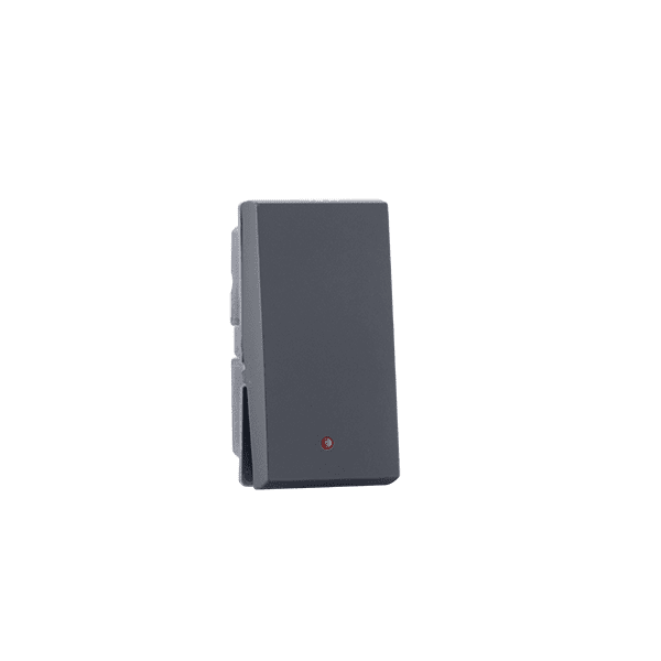 1 way 6A Switch with Indicator Grey Indoasian Image