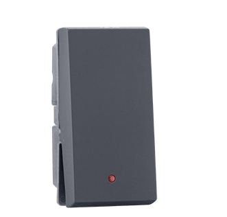 810702.png 1 way 6A Switch with Indicator Grey Indoasian Image