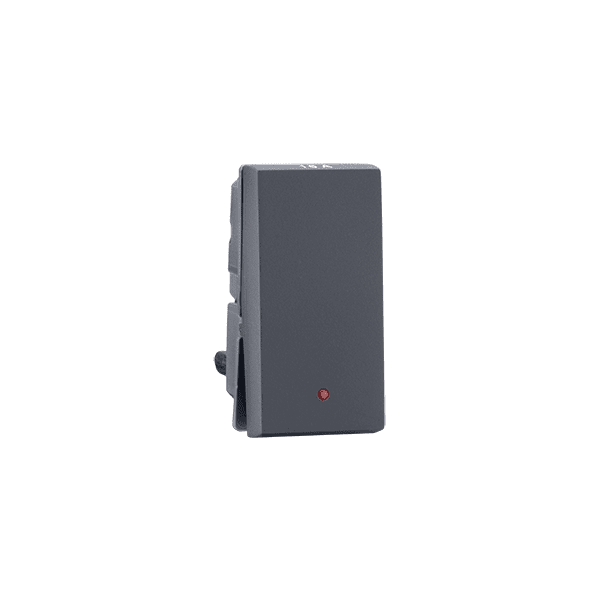 1way switch 16A with indicator Grey Indoasian Image