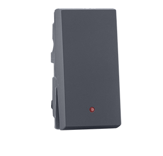810707.png 20A 1 way Switch with indicator Grey Indoasian Image