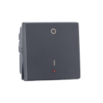 20A DP Switch with indicator Grey Indoasian Image