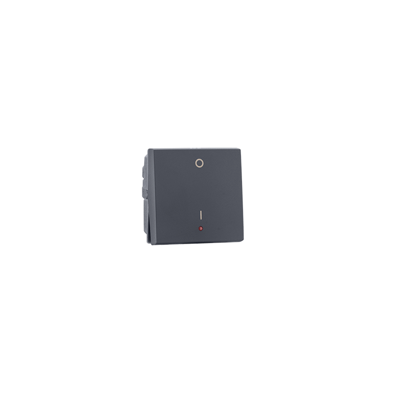 20A DP Switch with indicator Grey Indoasian Image
