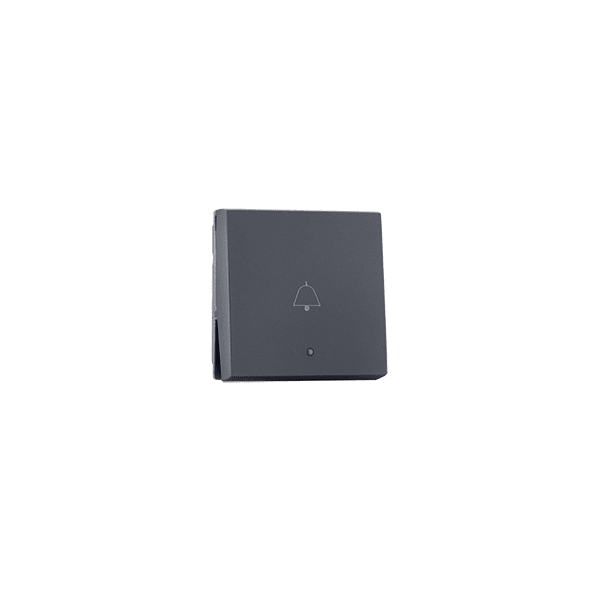 Bell push with bell symbol with indicator 2M Grey Indoasian Image