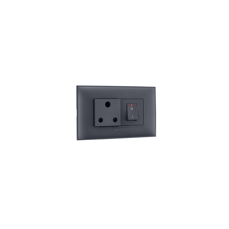 16A Power Unit AC Geyser Grey Indoasian Image
