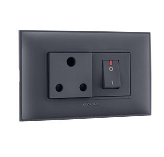 810718.png 16A Power Unit AC Geyser Grey Indoasian Image