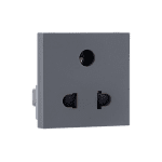 6A socket universal Grey Indoasian Image